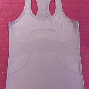 Lilac used Lululemon fitted tank top